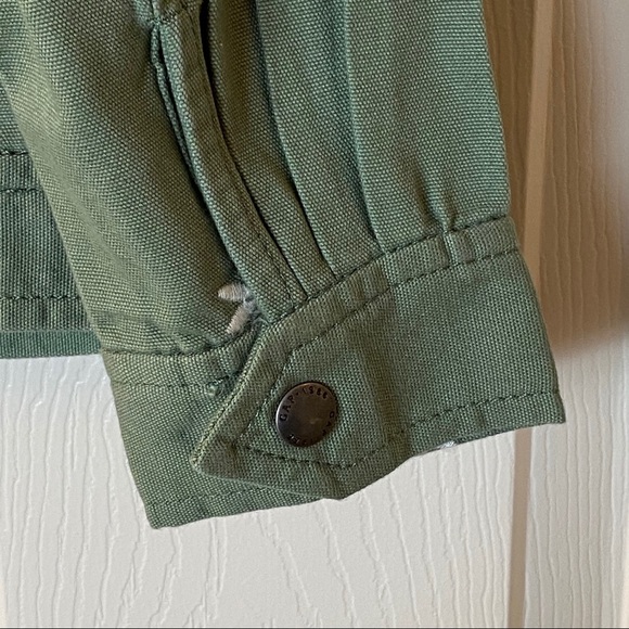 Gap Green Floral Utility Jacket - NEW🌼 - Picture 9 of 15